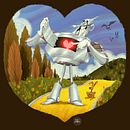 Tin Man. Un proyecto de Bellas Artes, Dibujo, Dibujo digital, Diseño de personajes, Ilustración tradicional, Ilustración digital, Ilustración infantil y Pintura digital de Rafa Gámez - 12.05.2020
