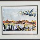 Yellowknife skyline. Un proyecto de Ilustración arquitectónica de Michele Taylor - 12.05.2020