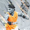 Rafael Nadal - Illustration. Un projet de Créativité, Dessin numérique, Design , Conception numérique, Design graphique, Illustration traditionnelle et Illustration numérique de Jose Díaz Baena - 07.04.2020