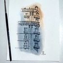 Meu projeto do curso: Desenho arquitetônico com aquarela e tinta. Een project van Aquarelschilderen van Dinara Azevedo - 12.05.2020