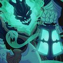 Thresh (League of Legends). Projekt z dziedziny Ilustracja c i frowa użytkownika Candela Insaurralde - 05.09.2018