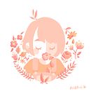 Mi Proyecto del curso: Retrato ilustrado con elementos botánicos. Een project van Digitale illustratie van Pau Fuentes Carreño - 13.05.2020