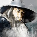 Gandalf, The Badass. Digital Illustration, and Digital Painting project by Raoni Buretama de Souza Vidal - 05.13.2020