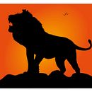 Lion King. Digital Illustration project by Luigi Bosso - 05.14.2020