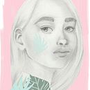 Mi Proyecto del curso: Retrato con lápiz, técnicas de color y Photoshop Ein Projekt aus dem Bereich Bildende Künste, Zeichnung, Bleistiftzeichnung, Artistische Zeichnung, Porträtzeichnung, Digitale Zeichnung und Realistische Zeichnung von Carol Arce García - 14.05.2020