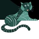 Mi Proyecto del curso: Ilustración digital con formas geométricas para principiantes. Een project van Digitale illustratie van Camila Garavito Ortiz - 15.05.2020