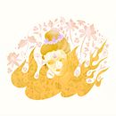 My project in Illustrated portraits with botanical elements course. Ilustração tradicional projeto de dalaji268 - 15.05.2020