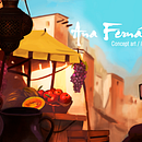 Concept Art: Alesund Ein Projekt aus dem Bereich 3D, Concept Art, Traditionelle Illustration und Digitale Illustration von Ana Fernández - 16.10.2018