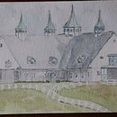 Architectural Sketching with Watercolor and Ink. Projekt z dziedziny Malowanie akwarelą użytkownika Yvette Peevy - 16.05.2020