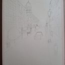 Mi Proyecto del curso: Paisajes urbanos en acuarela. Un proyecto de Pintura a la acuarela de bea_megara - 16.05.2020