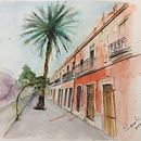 Algunos edificios . Un proyecto de Arquitectura, Dibujo, Dibujo artístico, Ilustración tradicional, Ilustración arquitectónica y Pintura a la acuarela de ISABEL REMOHI FABIA - 18.05.2020