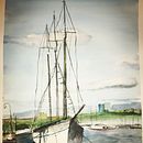 Disparador marino. Ein Projekt aus dem Bereich Aquarellmalerei von Don Rodrigo Bonillia - 19.05.2020