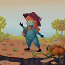 My Pixel Art Character Project:. Een project van  Tekening, Digitale tekening, Ontwerp van personages, Digitale illustratie y Pixel art van Mille Montenegro - 19.05.2020