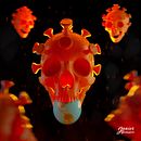 Corona Muerte. 3D, Concept Art, and 3D Design project by Junior Bonaguro - 05.21.2020
