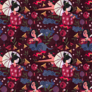 Meu projeto do curso: Design de padrões ilustrados. Un proyecto de Ilustración tradicional, Pattern Design y Tejido de Rafaela Harger - 21.05.2020