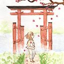 Meu projeto do curso: Ilustração em aquarela com influência japonesa Ein Projekt aus dem Bereich Bildende Künste, Traditionelle Illustration und Aquarellmalerei von Caroline Albuquerque - 22.05.2020