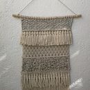 Mi Proyecto del curso: Introducción al macramé: creación de un tapiz decorativo. Projekt z dziedziny Makrama użytkownika Mireia Gasull Navarro - 22.05.2020