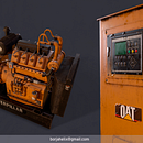 Mi Proyecto del curso: Diesel Generator . Un proyecto de 3D, Desarrollo de videojuegos y Videojuegos de Borja - 22.05.2020