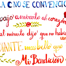 Mi Proyecto del curso: Caligrafía con pinceles de agua para principiantes. Un proyecto de Ilustración tradicional y Pintura a la acuarela de Anabela Torres - 13.05.2020