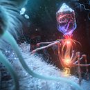 Bacteriophage. Un proyecto de 3D, Diseño de personajes 3D, Modelado 3D, Dirección de arte, Diseño y Diseño digital de Farid Ghanbari (RenderBurger) - 23.05.2020
