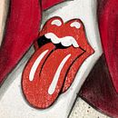 The Rolling Stones. Un progetto di Arte concettuale, Disegno a matita, Disegno digitale, Direzione artistica, Design e Illustrazione digitale di Santiago Carranza - 24.05.2020