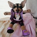 Bleu, the chihuahua. Projekt z dziedziny To i art użytkownika Ruby Pizarro - 28.03.2020