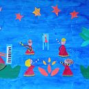 Jyota se Jyota (Enciende mi luz con tu luz)Mi Proyecto del curso: Ilustración de historias con papel. Un proyecto de Ilustración tradicional de Patricia Cena - 25.05.2020