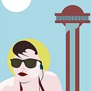 Summer days. Un proyecto de Dibujo artístico, Diseño gráfico, Ilustración tradicional e Ilustración vectorial de Emilia Liptova - 25.09.2019