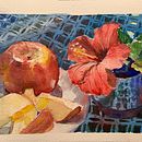 Painting an outdoor Still Life - Watercolor Demo. Fine Arts, Painting, and Watercolor Painting project by Gabriel Ramos - 05.24.2020