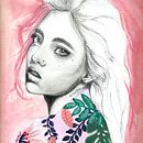 Mi Proyecto del curso: Retrato con lápiz, técnicas de color y Photoshop Ein Projekt aus dem Bereich  von María Macarena Basilotta - 25.05.2020