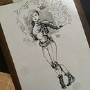 Meu projeto do curso:  Desenho de personagens femininas para quadrinhos Ein Projekt aus dem Bereich Zeichnung von Geraldo Cunha - 26.05.2020