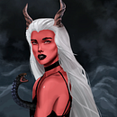 Mi Proyecto del curso: Retratos digitales de fantasía con Photoshop. Un projet de Illustration traditionnelle de Joaquín Flores - 26.05.2020