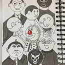Practicas del curso: Dibujo para principiantes nivel -1 . % Nicolas Salas tarafından hazırlanan Mimarlık, Ve Çizim projesi - 05.26.2020