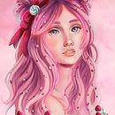 Mi Proyecto del curso: Retratos digitales de fantasía con Photoshop. Digital Illustration project by Camila Arevalo Cabrera - 05.27.2020