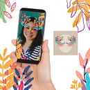 Mi Filtro ilustrado para Facebook e Instagram Stories. Instagram project by Ana Karen Cortés Montaño - 05.30.2020