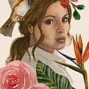 Mi Proyecto del curso: Retrato ilustrado en acuarela. Un proyecto de Pintura a la acuarela de Isabel Guzmán García-Huidobro - 28.05.2020