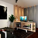 Sala de Estar/TV + Escritório . % iuripollon tarafından hazırlanan 3D projesi - 03.28.2020