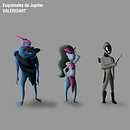 Mi Proyecto del curso: Introducción al diseño de personajes para animación y videojuegos. Projekt z dziedziny Concept art, Trad, c i jna ilustracja użytkownika Enrique Valerio - 16.08.2020