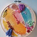 Acuarela y bordado Katy Biele, genial! . Embroider project by xanipa - 05.29.2020