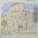 Mi Proyecto del curso: Dibujo arquitectónico con acuarela y tinta. Architecture project by Silvia Victoria Cristina Acuña Angulo - 06.26.2020