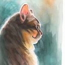 Aguarela - Animais e outros que tais. Watercolor Painting project by Nuno Pinto - 05.30.2020