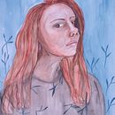 Mi Proyecto del curso: Retrato artístico en acuarela. Een project van  Artistieke tekening y Aquarelschilderen van María Eugenia Piccini - 31.05.2020