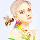 Mi Proyecto del curso: Retrato ilustrado en acuarela. Fine Arts project by Nancy Nava-Castro - 07.09.2020