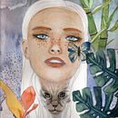 Mi Proyecto del curso: Retrato ilustrado en acuarela Ein Projekt aus dem Bereich Aquarellmalerei von Patricia Lorenzo - 31.05.2020