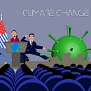 Climate change and Corona Virus. Animation, 2D Animation, Character Animation, Creativit, and Motion Graphics project by Juan Valverde - 05.15.2020