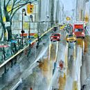 My project in Urban Landscapes in Watercolor course. Un proyecto de Dibujo artístico de brigservel - 09.08.2020
