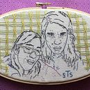 Mi Proyecto del curso: Creación de retratos bordados. Embroider project by Tania Rosas - 06.01.2020