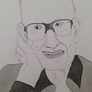Meu projeto do curso: Introdução ao retrato com nanquim e bico de pena. Artes plásticas projeto de Gabrielli Strutz Buzetti - 02.06.2020