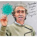 Fernando Simón, el hombre tranquilo . % Manuel Pérez Báñez tarafından hazırlanan Güzel sanatlar, Çizim, Sanatsal Çizim, Portre Çizimi, Dijital Çizim, Geleneksel illüstras, on, Dijital İllüstras, on, Sulubo, Ve a Resim projesi - 06.02.2020