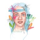 Mi Proyecto del curso: Retrato ilustrado en acuarela. Projekt z dziedziny  użytkownika lapili - 02.06.2020